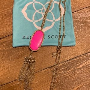 RARE Pink KS Rayne Necklace.